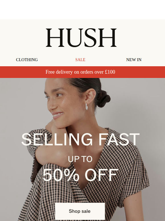 Selling fast | Up to 50%  off