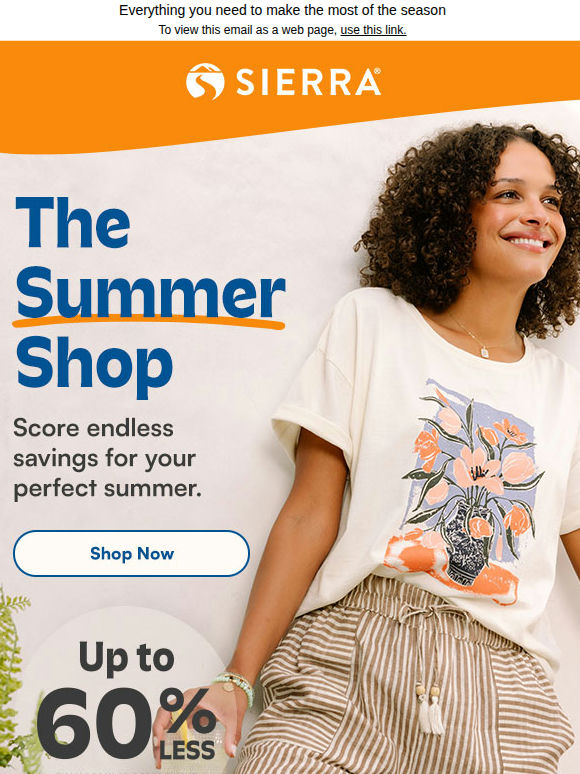 Summer Shop savings are HERE 🕶️​