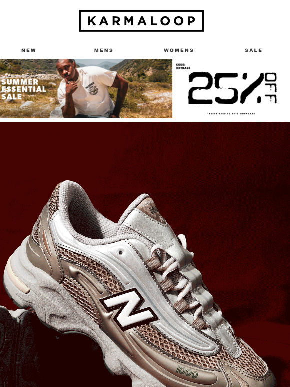 Step into effortless New Balance style
