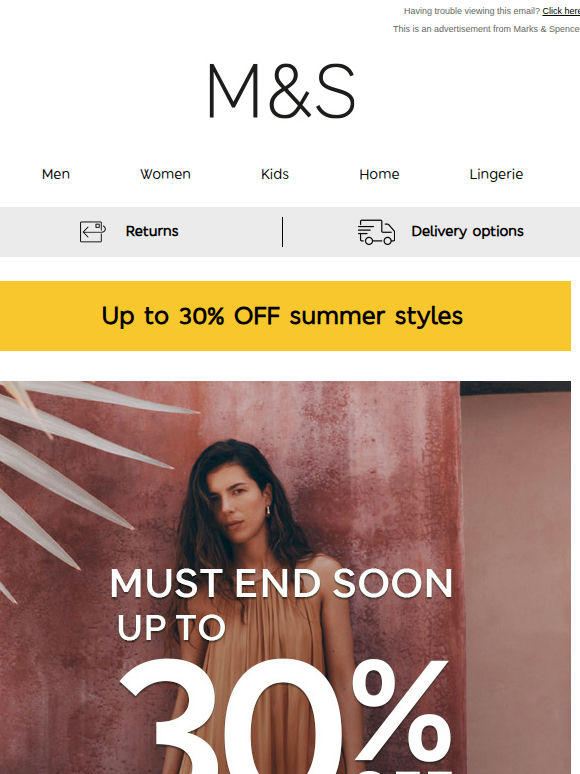 Up to 30% off – must end soon 🚨