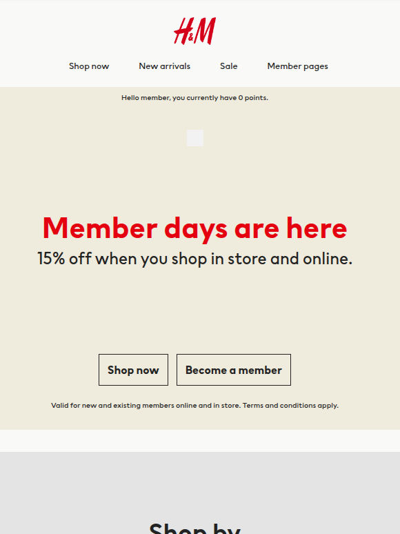 Member days are here