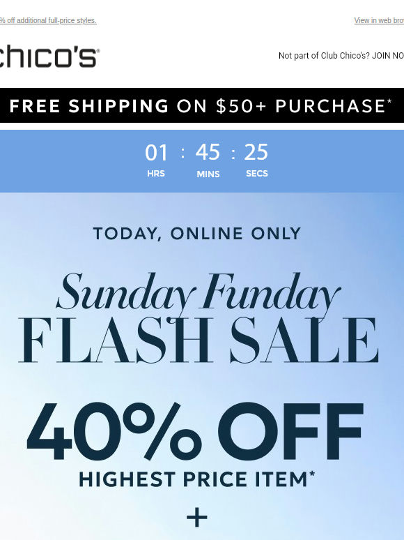 TODAY ONLY: 40% off your FAVE (!!)