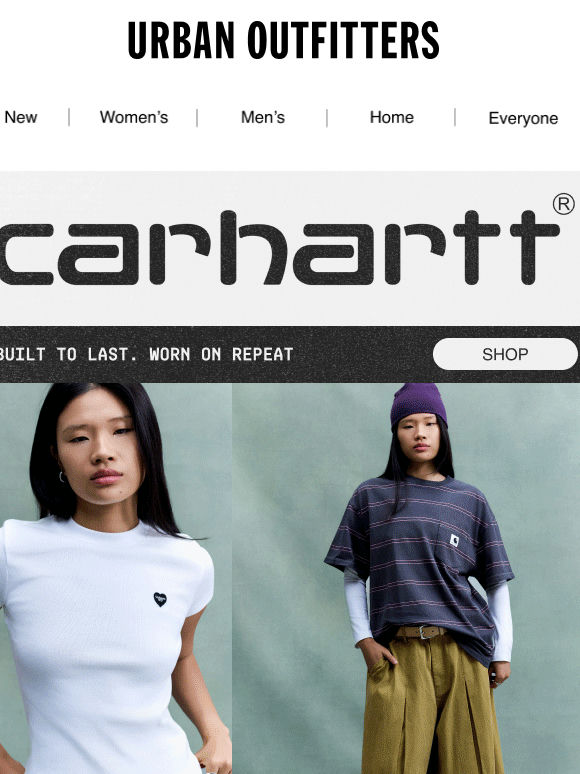 Carhartt fits made to wear on repeat