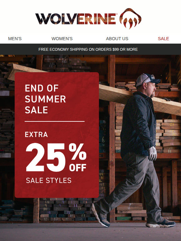 New Season. New Boots. 25% Off.