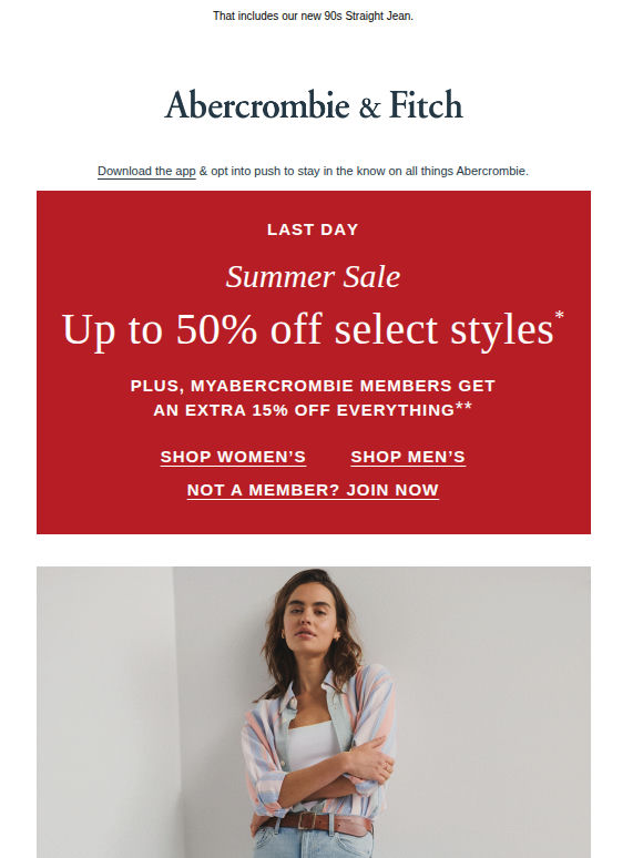 LAST CALL for the summer sale.