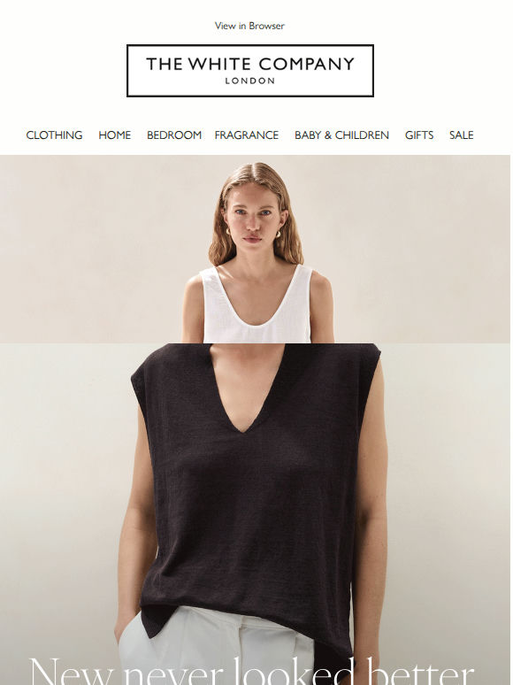 New drop, timeless style