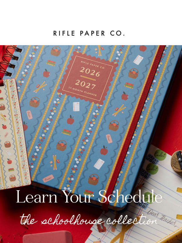 Now in Season: Academic Planners 💛