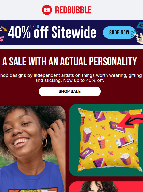Big Sale Energy: Up to 40% off Sitewide 💫