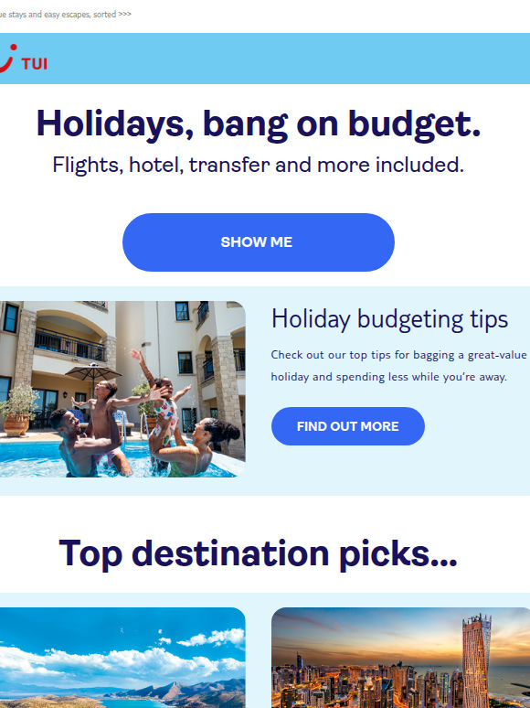 Holiday plans? Start here 👉