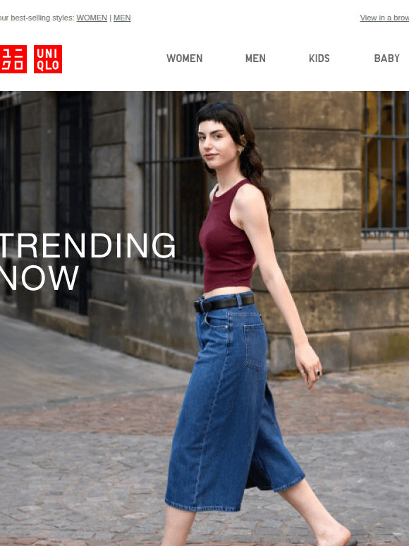 Topping the trend charts