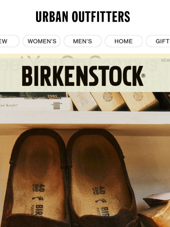 Birkenstock on-campus essentials →