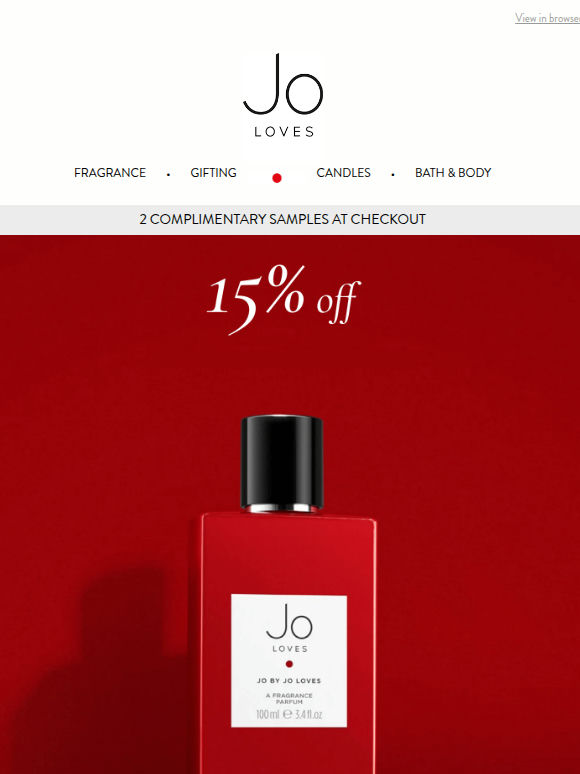 A Rare Invitation: 15% Off Ends Tonight