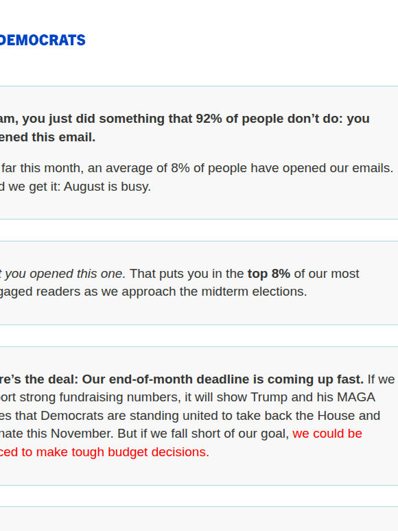 You just did something 92% of people don’t do