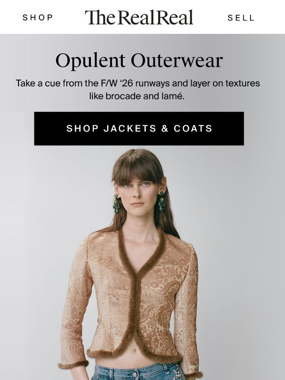 Put down the boring jacket