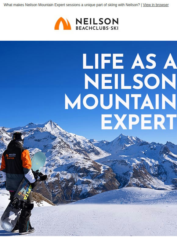 Mountain Experts. Maximum Skiing.