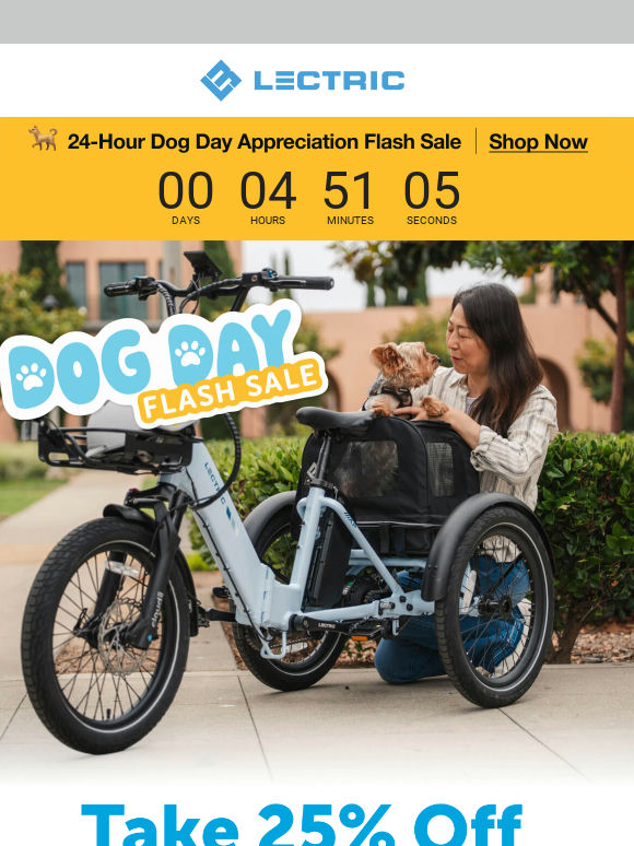 24-Hour Flash Sale 🐾