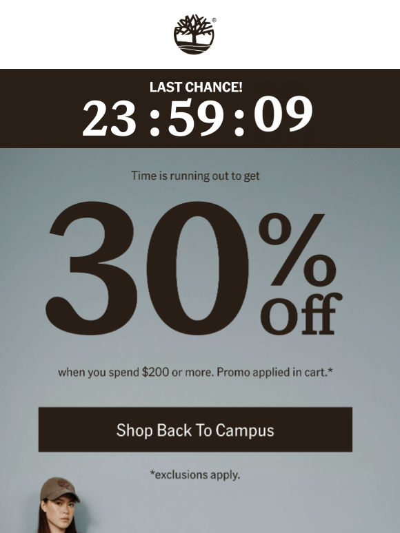 Final Hours 30% Off Ends Tonight!