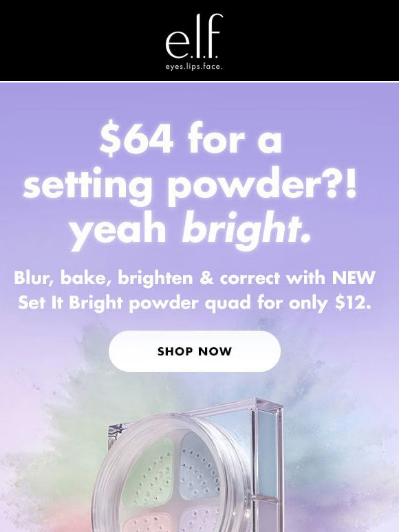 Set It Bright for the right price. 🤑