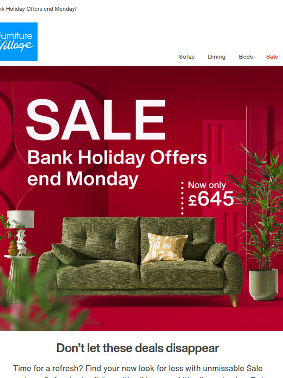 Save £100s on these bestselling Sale styles