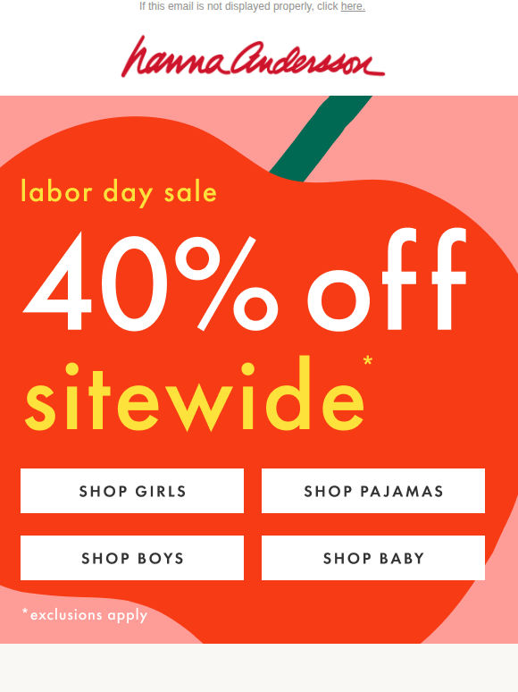 40% Off SITEWIDE | Our Best Styles On Sale 🍎