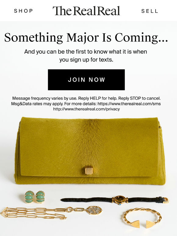 Something *major* is coming…