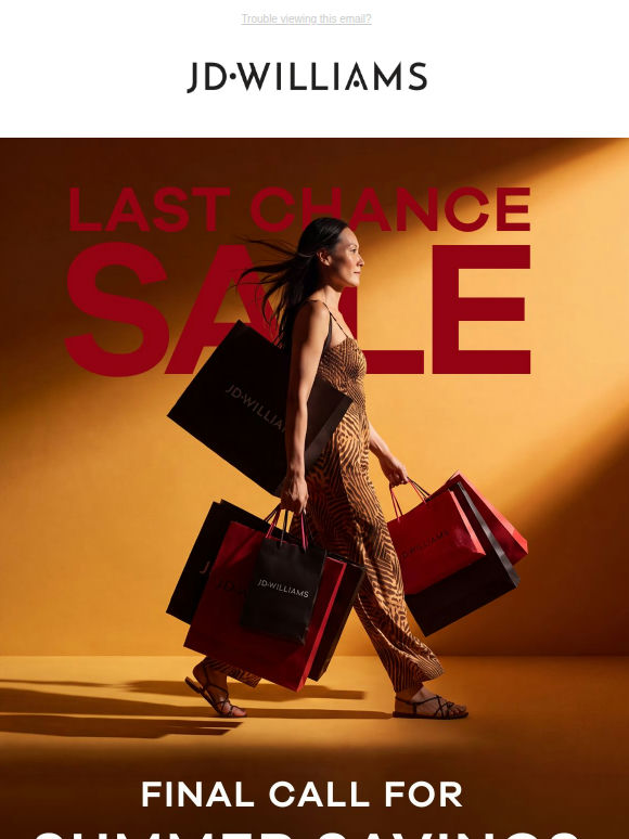 Sale’s nearly over… don’t miss out! 👀