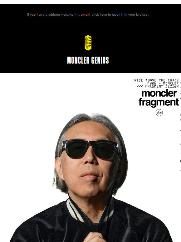 Moncler x Fragment by Hiroshi Fujiwara