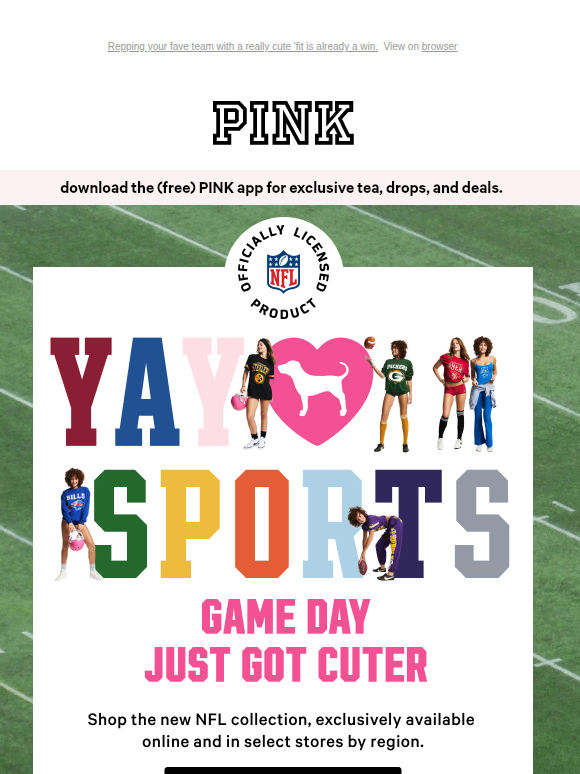New NFL Collection 💅 Yay Sports!