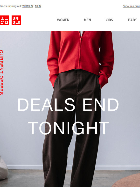 MAJOR deals are ending tomorrow!