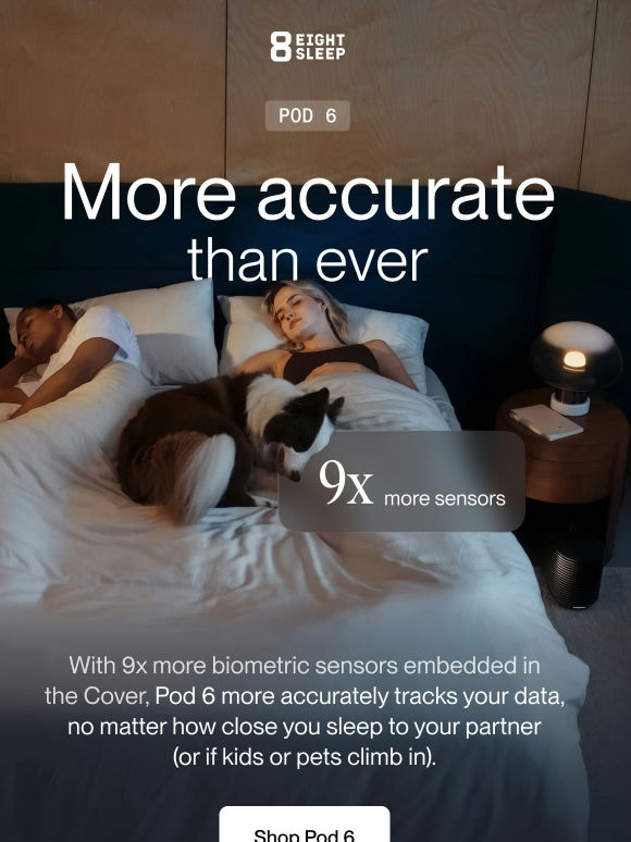 What does 9x more sensors mean for you?