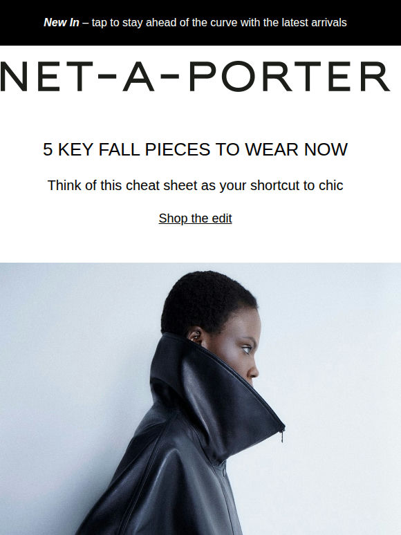 The 5 key fall pieces you need now