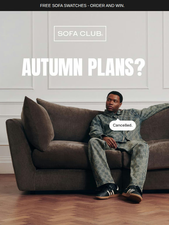 Pay day's calling. We're staying in.