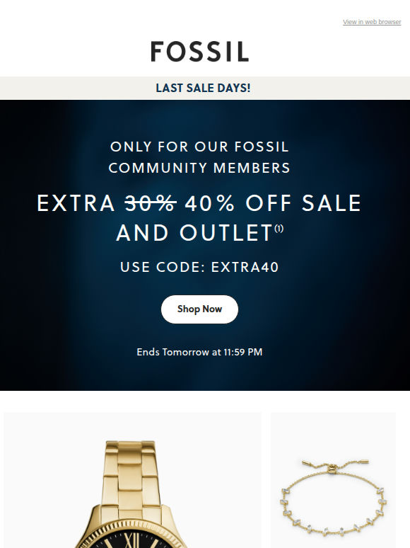 New! Extra 40% Off: Starts Today