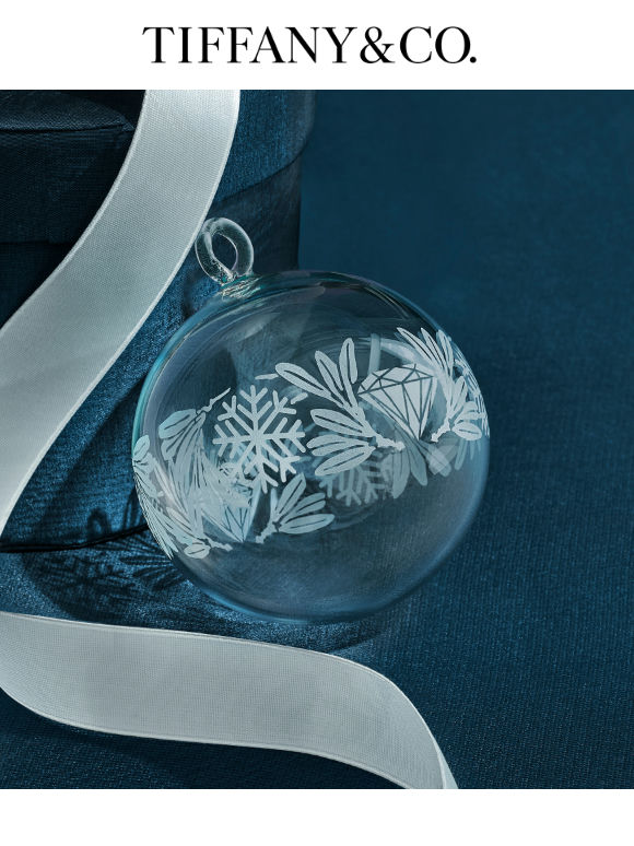 The Holiday Season Begins with Tiffany Ornaments