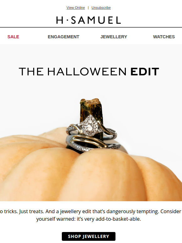 No tricks, just treats