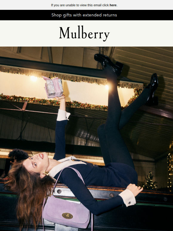 Make it Mulberry this festive season