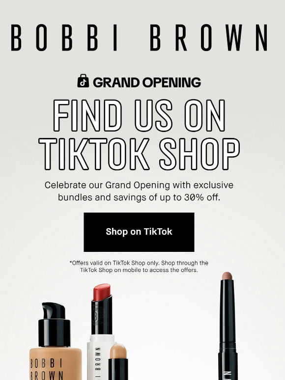 Find us on TikTok Shop