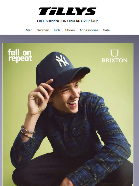 Fall Flannels + Extra 30-50% Off Clearance
