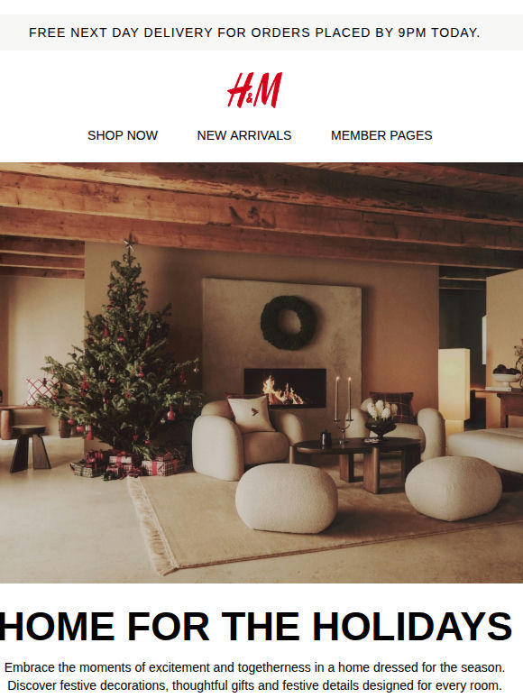 Cosy Christmas decorations