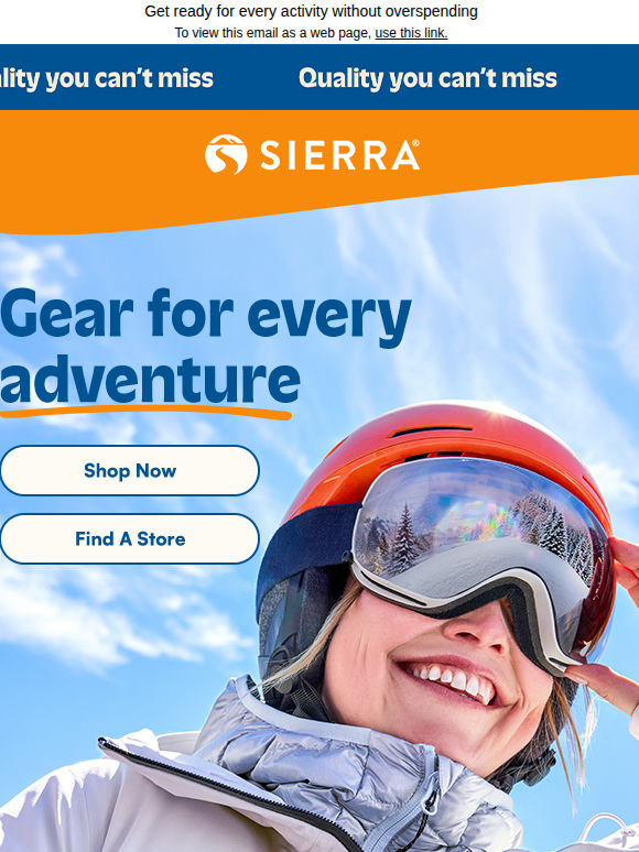 Gear for everything you're into 🙌