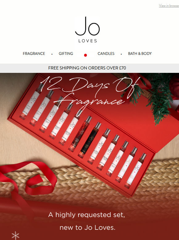 NEW: 12 Days Of Fragrance
