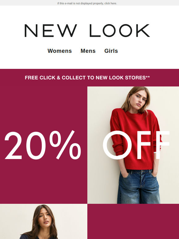 ENDS TONIGHT: 20% off everything! Hurry ⌛️ 