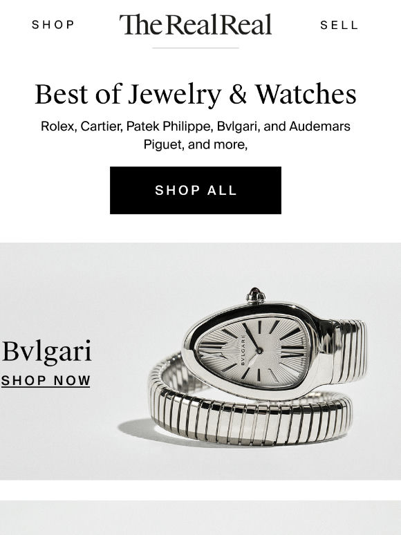 Our top jewelry & watch brands, all in one place