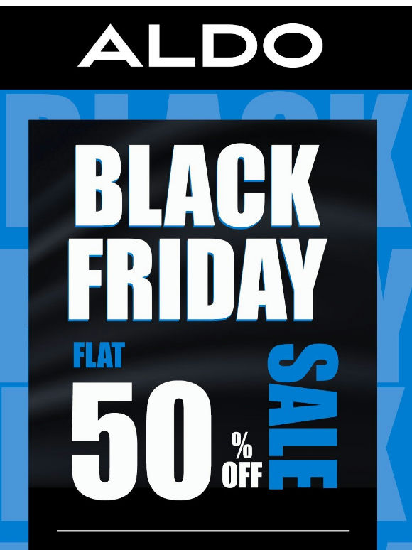 It’s Here: Black Friday Sale- FLAT 50% OFF!