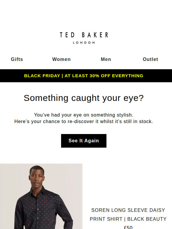 Something caught your eye?