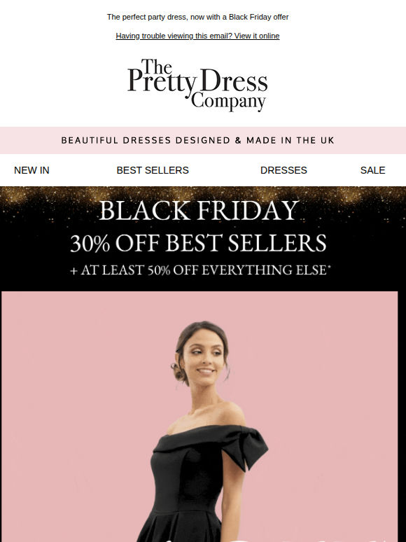 Black Friday Drop: Tilly Prom in Bordeaux & Black