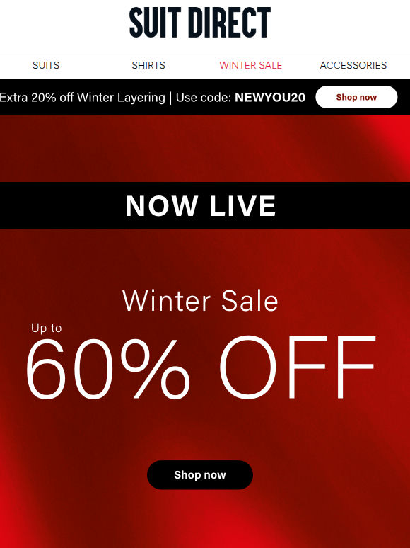 Boxing Day Sale | Up to 60% off