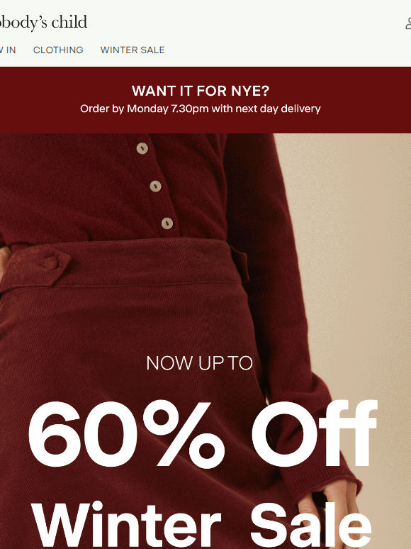 THE BIG BOXING DAY SALE