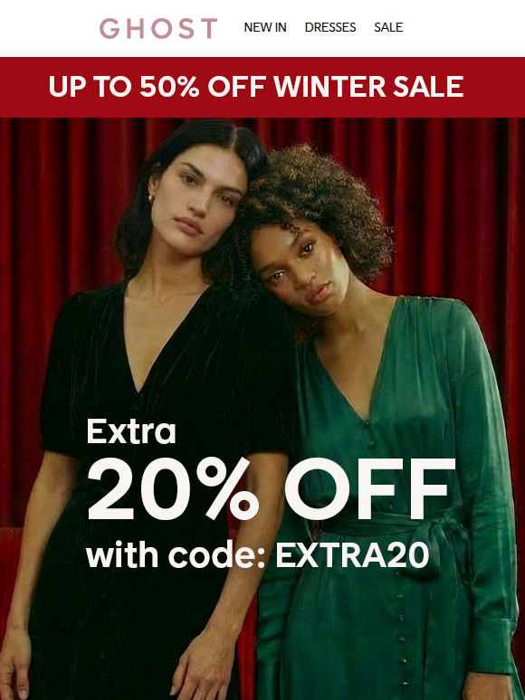 Extra 20% OFF Sale