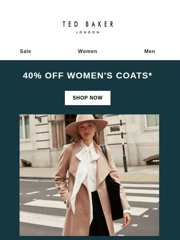 40% Off Women's Coats and Slippers